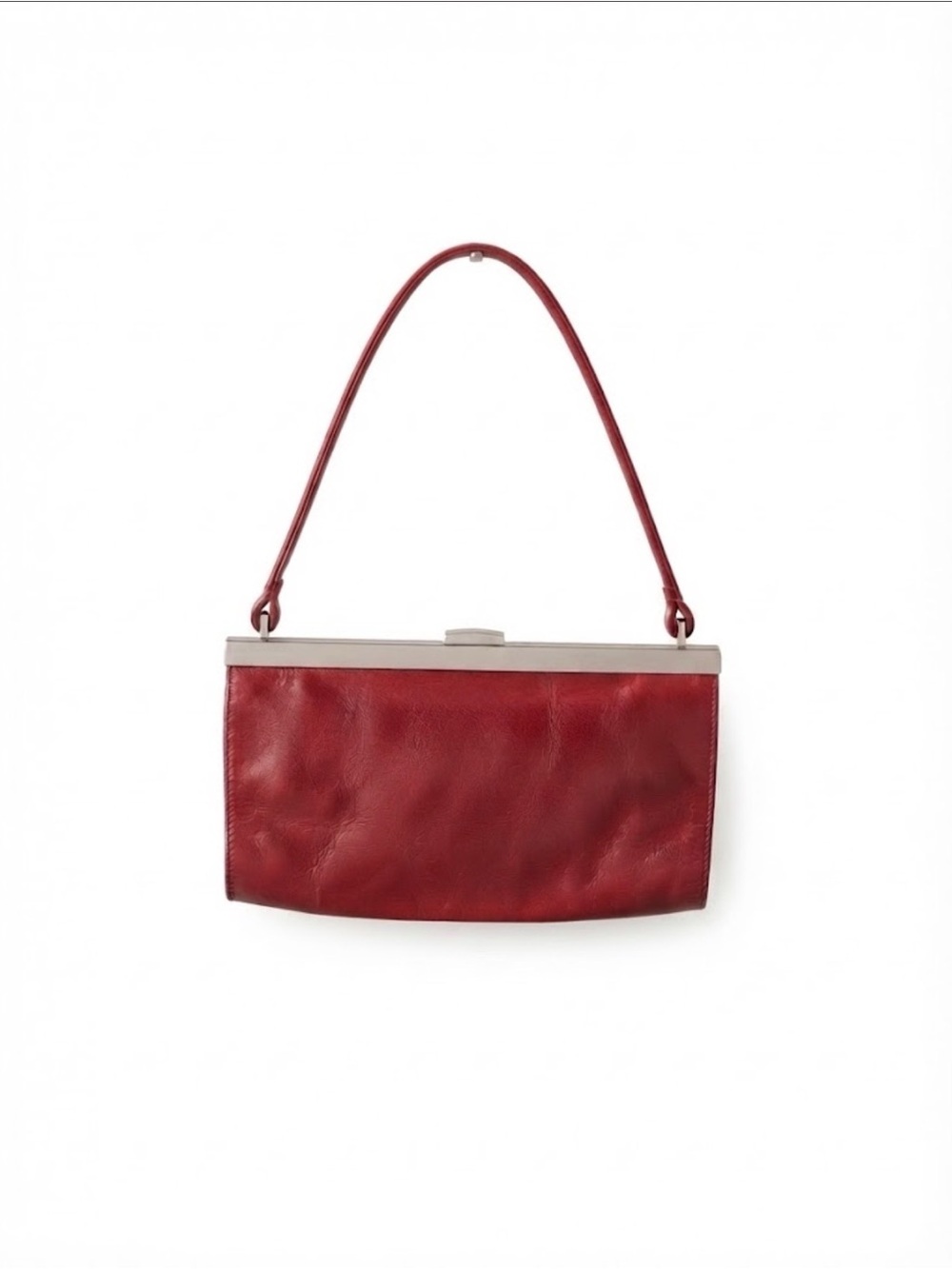 Vintage Amankai Red Leather Purse